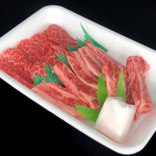 【道内限定販売・送料無料】白老牛焼肉パック180g