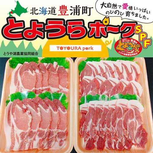 【配送先／北海道内限定（離島不可）・送料込】とようらポーク SPF豚焼肉セット